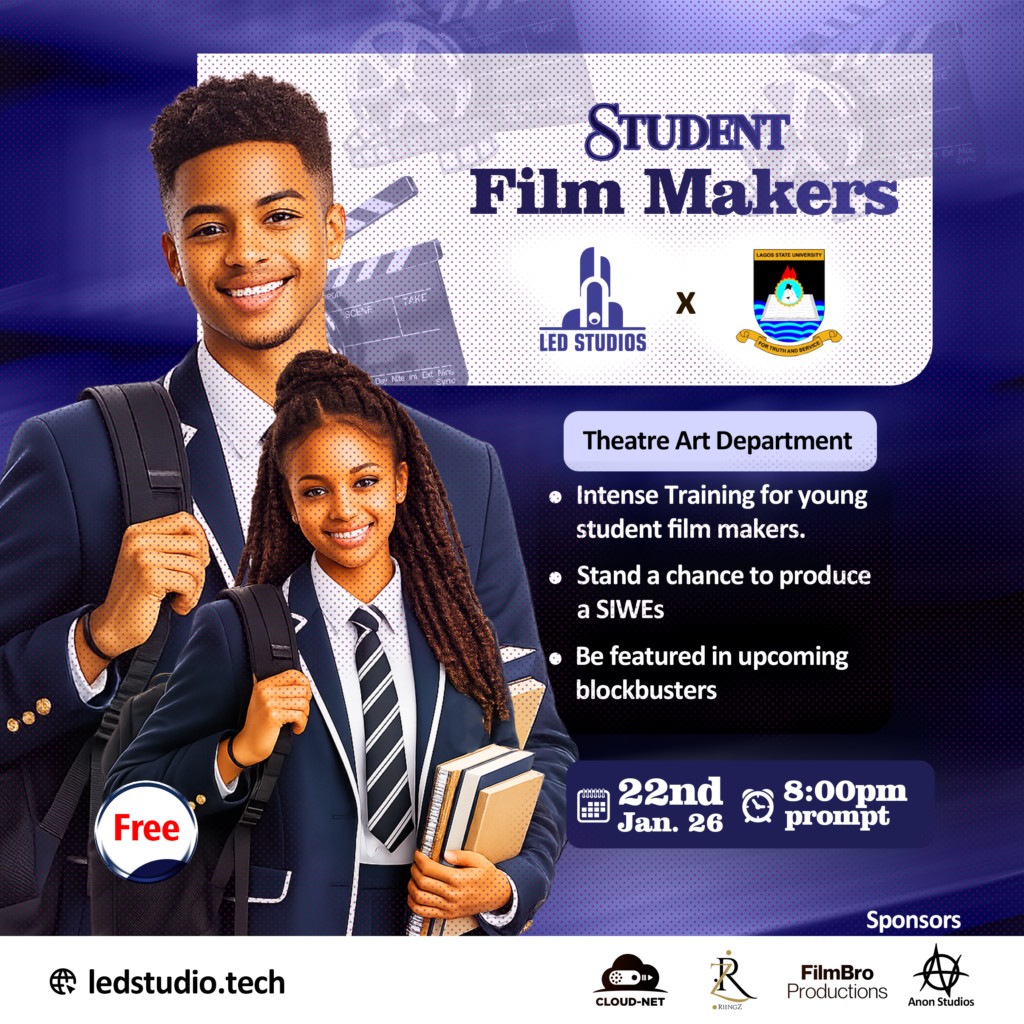 Empowering the Next Generation of Storytellers: Led Studios Hosts Student Film Makers Training